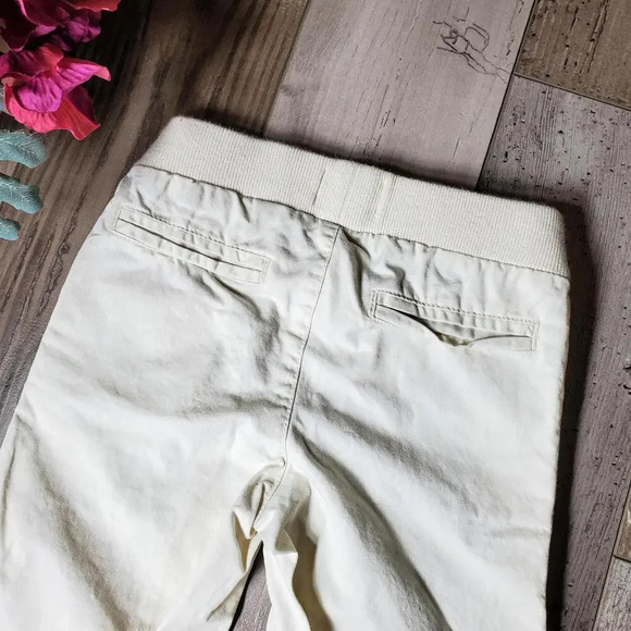Old Navy Girls Jogger Pants Cream and Gold Size 4T - Picture 10 of 10